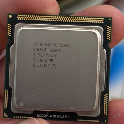 Intel xeon x3430 cpu lga - intel,