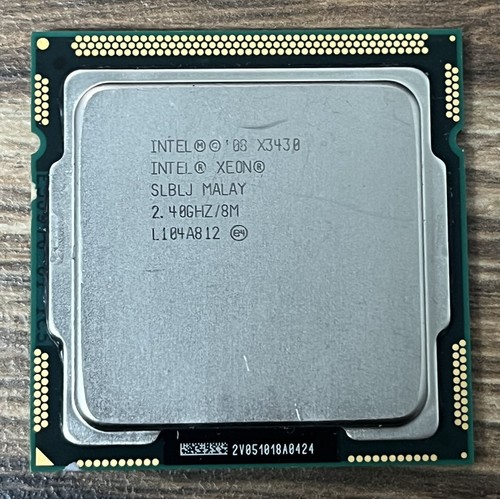 Intel xeon x3430 x 2 - xeon,