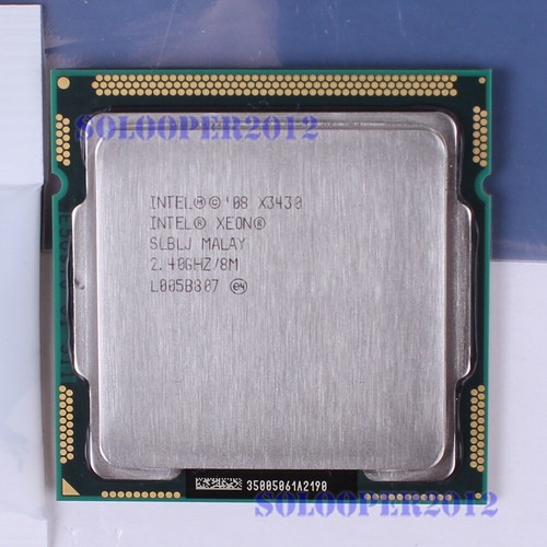 Xeon x3430 lga 1156 - xeon, 1156/socket
