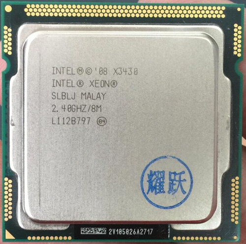 Intel slblj xeon x3430 4ghz - slblj, 2.4ghz